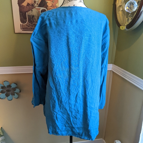 Flax By Jeanne Englehart top - Picture 3 of 12